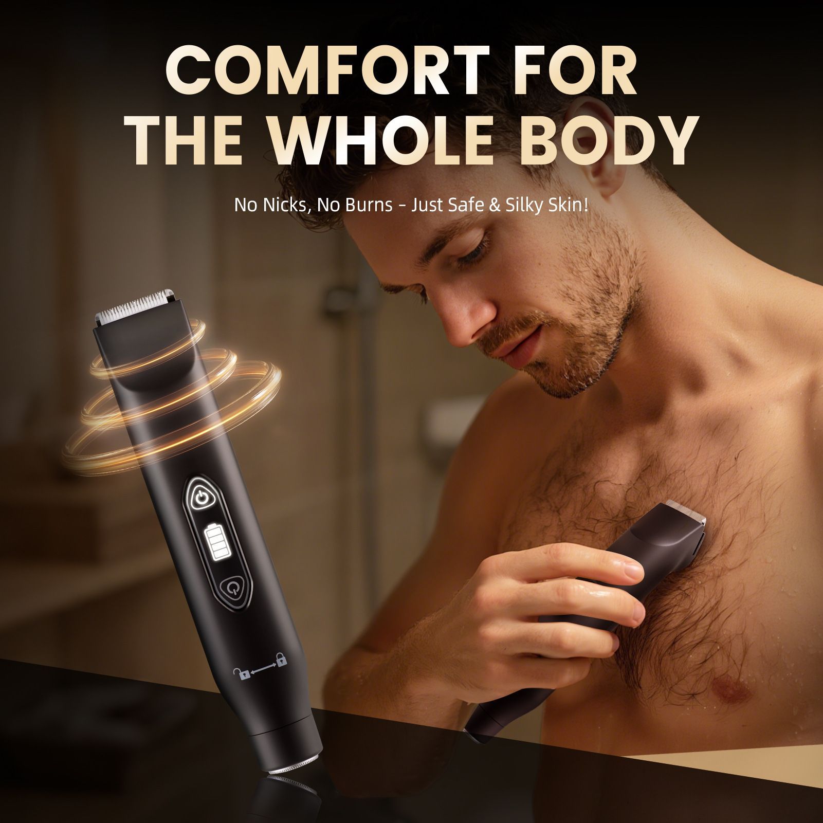 3-in-1 USB Rechargeable Grooming Trimmer Kit