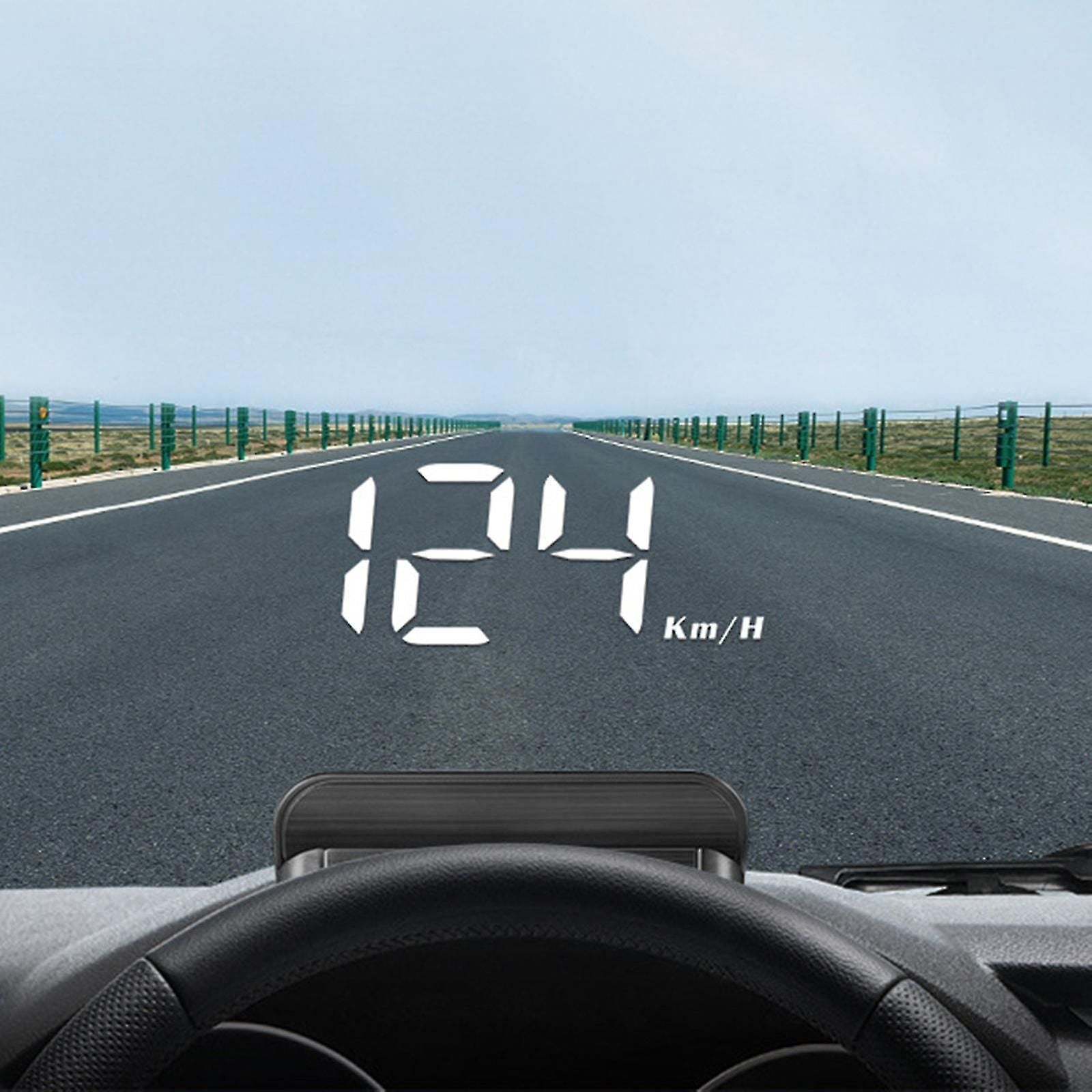 Head Up Display, Car Universal Gps Hud, Speedometer Usb Interface, Speed, Driving Direction, Overspeed, Clear Fault Code, For All Vehiclefor