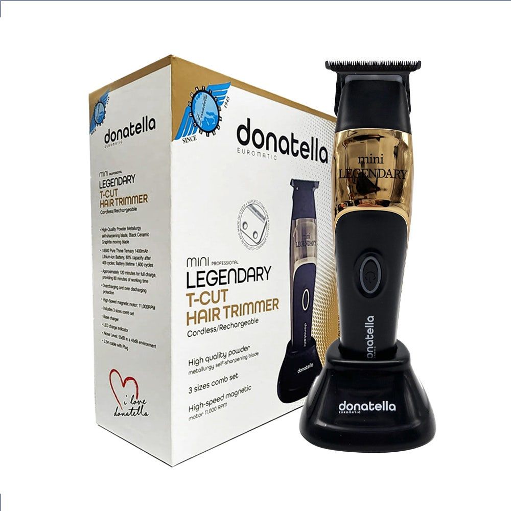 Nuava Donatella Hair Trimmer Mini Legendary Uk Plug, 5 Watts
