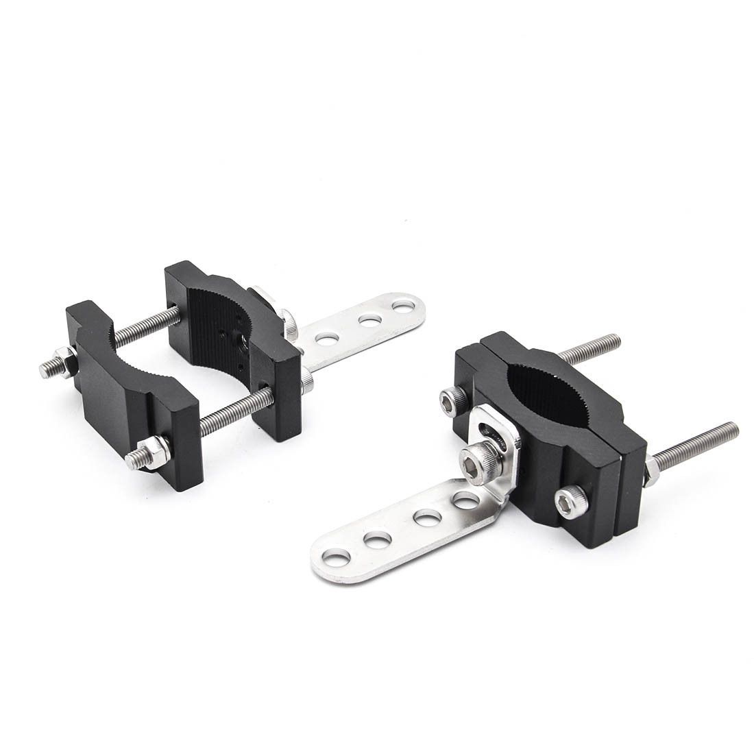 Motorcycle Headlight Bracket LED Mount Base Holder Modified Spotlight Bracket