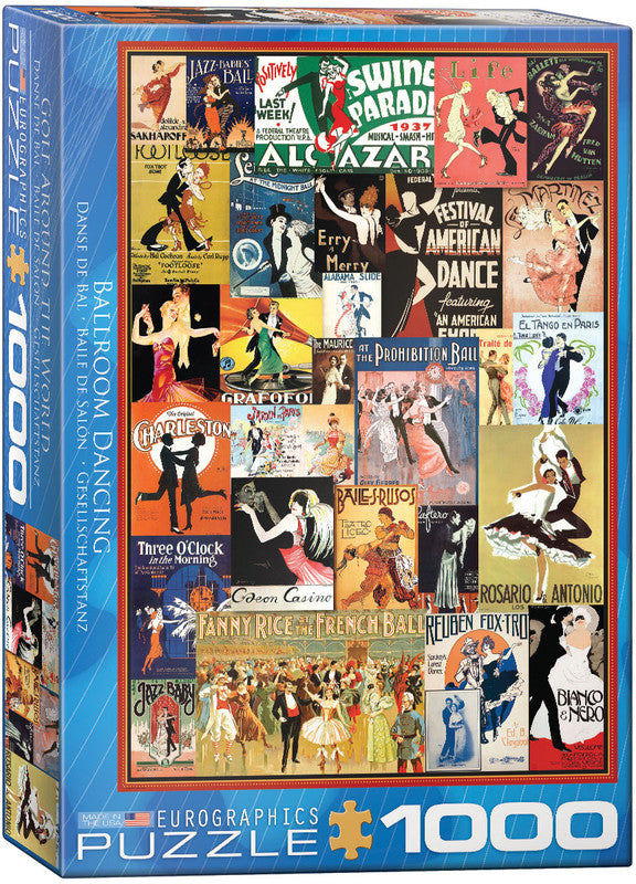 Ballroom Dancing 1000 Pieces Puzzle
