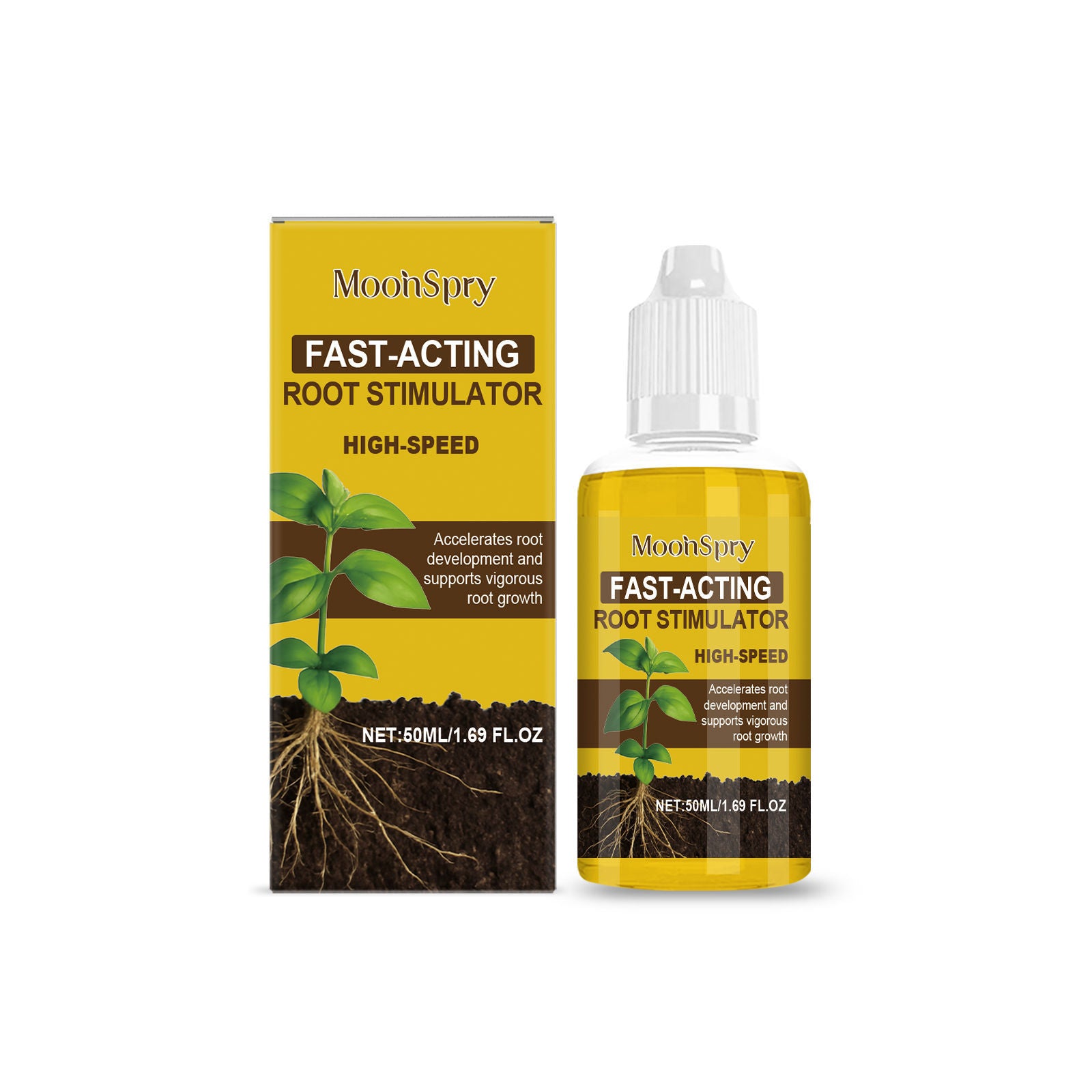 Boost Plant Nutrition, Fast Root Growth Liquid Fertilizer for Indoor Outdoor Plants ,50ml