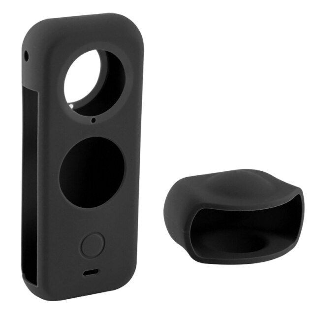 Mini camera case for insta360 an x2 panoramic camera dust-proof silicone case