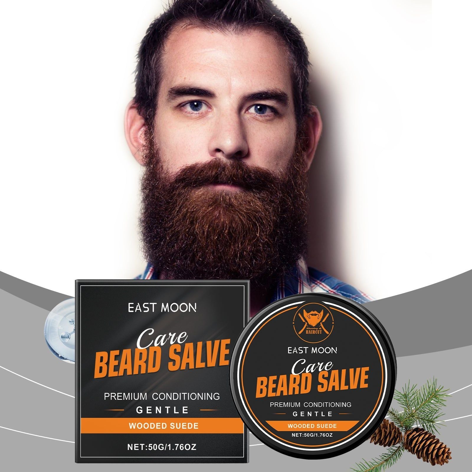 Premium Beard Care Cream for Soft, Nourished, Glossy, and Healthy Beards ,50g