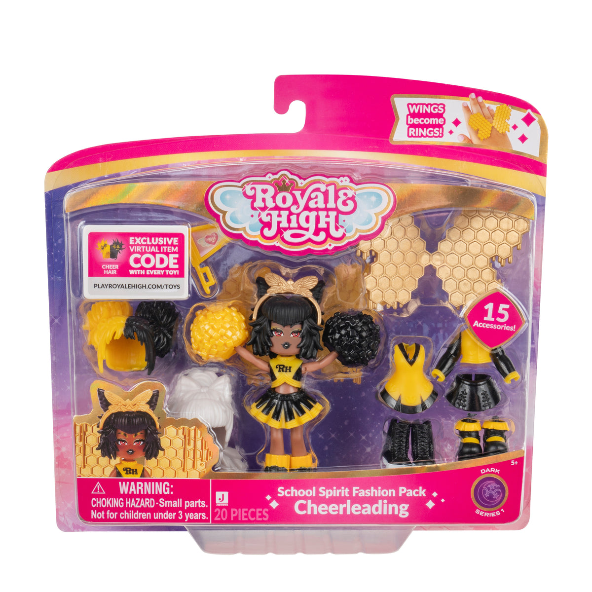 Royale High 3” School Spirit Fashion Pack-Cheerleader