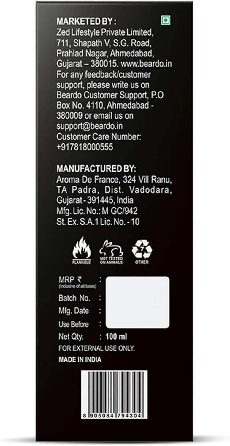 Beardo Whiskey Smoke Perfume 100ml