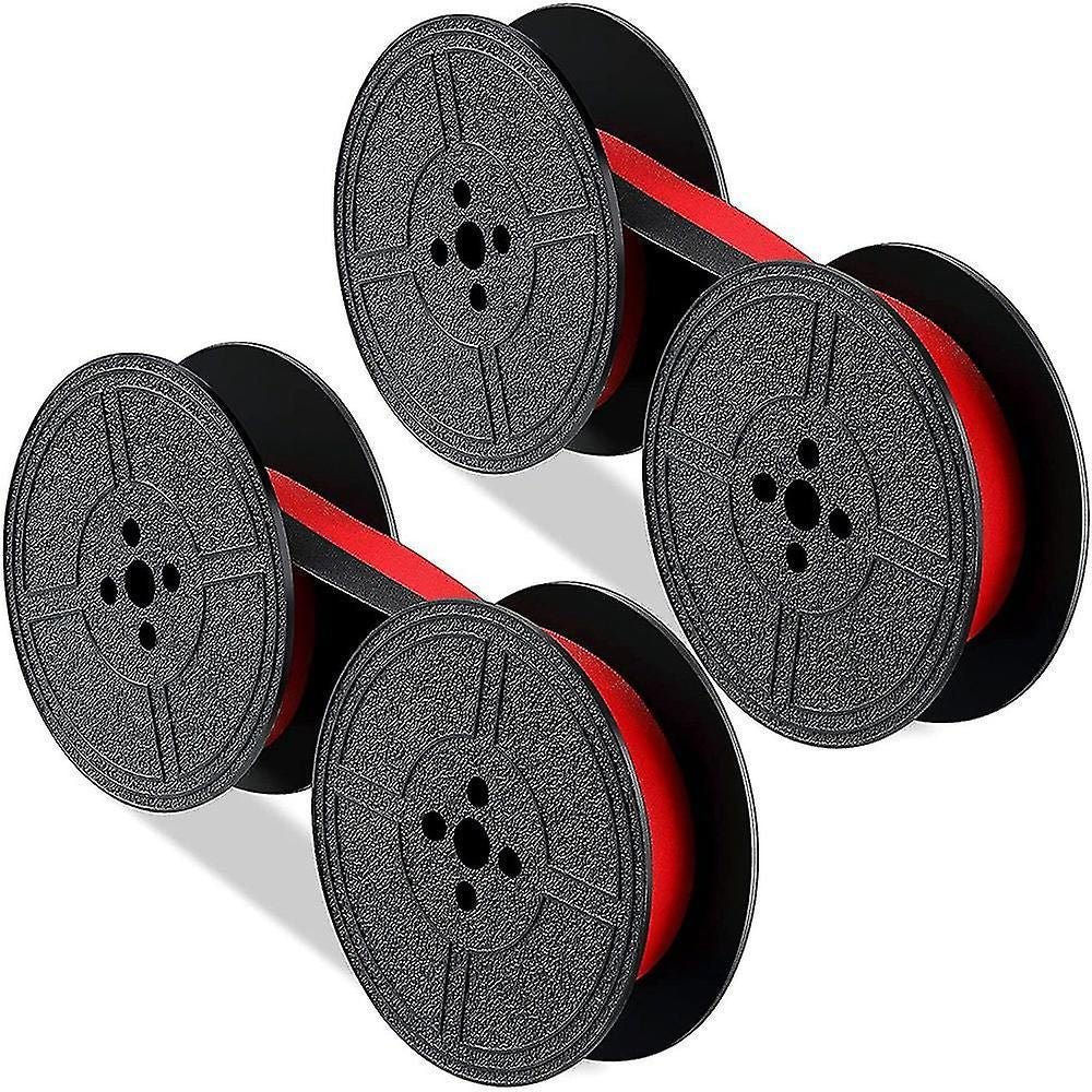 2 Pack Typewriter Ribbon Spool Red Black Replacement Ink Ribbon