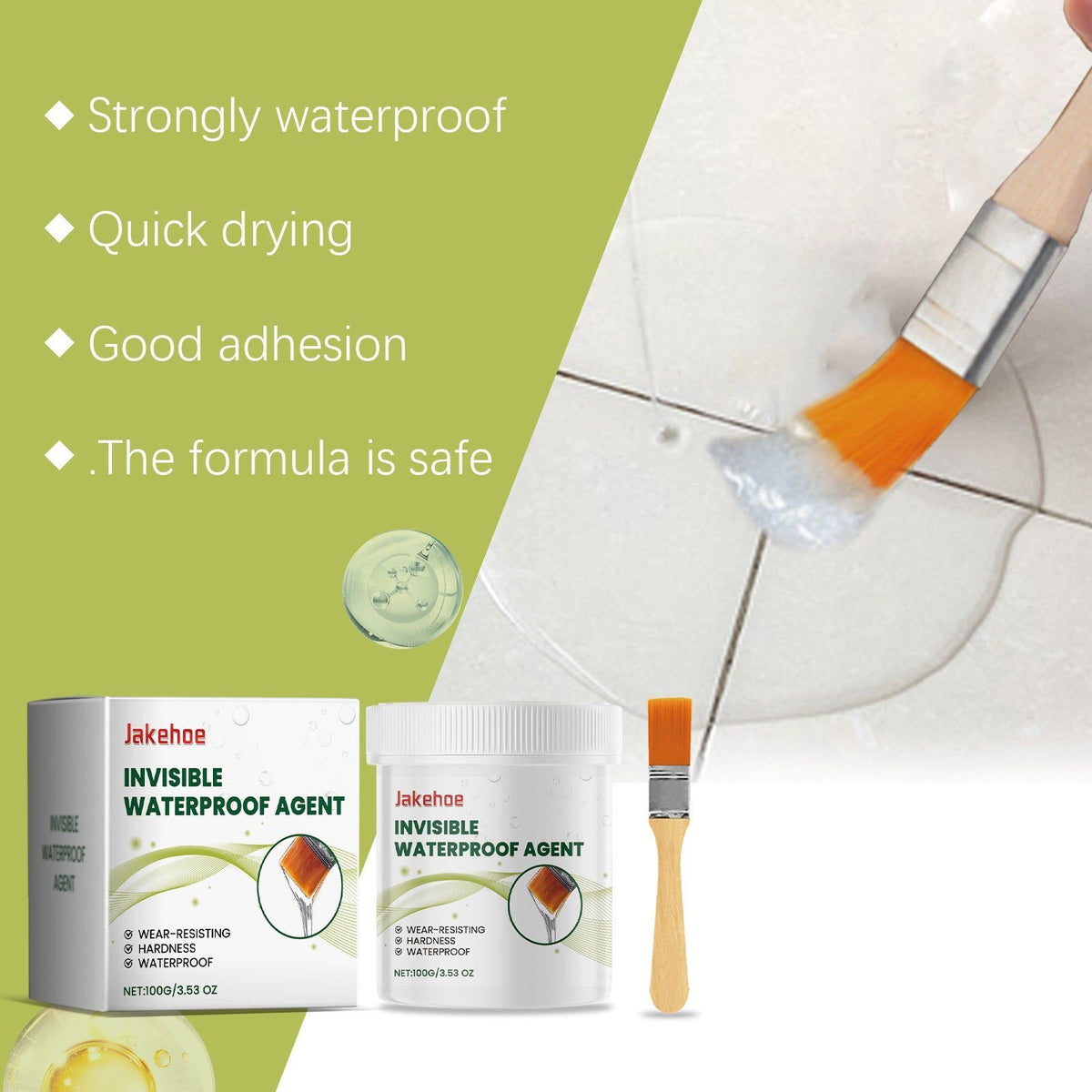 Waterproof Glue, Multi-Functional Leak Repair, Easy Waterproof Sealant for Bathroom, Balcony, Roof ,1set