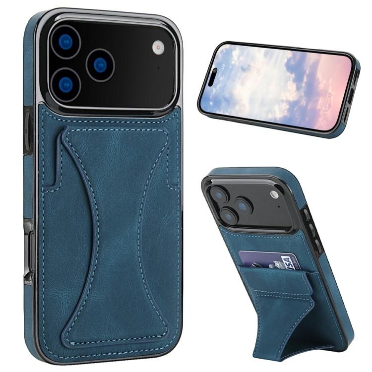 For iPhone 18 Pro Max / iPhone 17 Pro Max Ultra-thin Shockproof Phone Protective Case with Holder