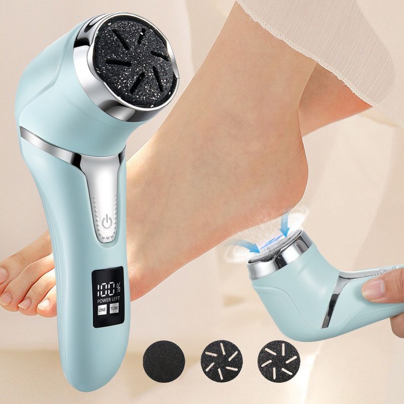 USB Electric Foot Callus Remover Kit with 3 Grinding Heads