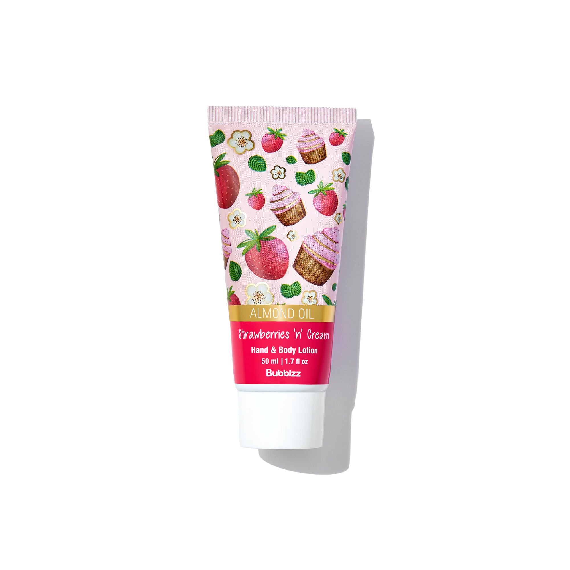 Strawberries &amp; Cream Travel Size Hand &amp; Body Lotion