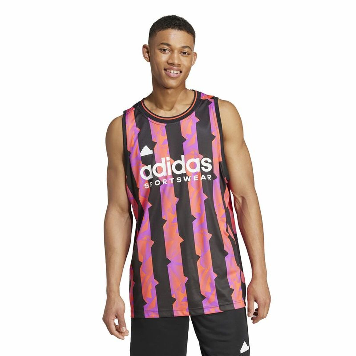 Men's Sleeveless T-shirt Adidas House Of Tiro Tank Top Purple
