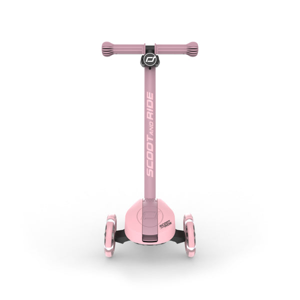 Scoot & Ride Highwaykick 3S LED Scooter — Rose