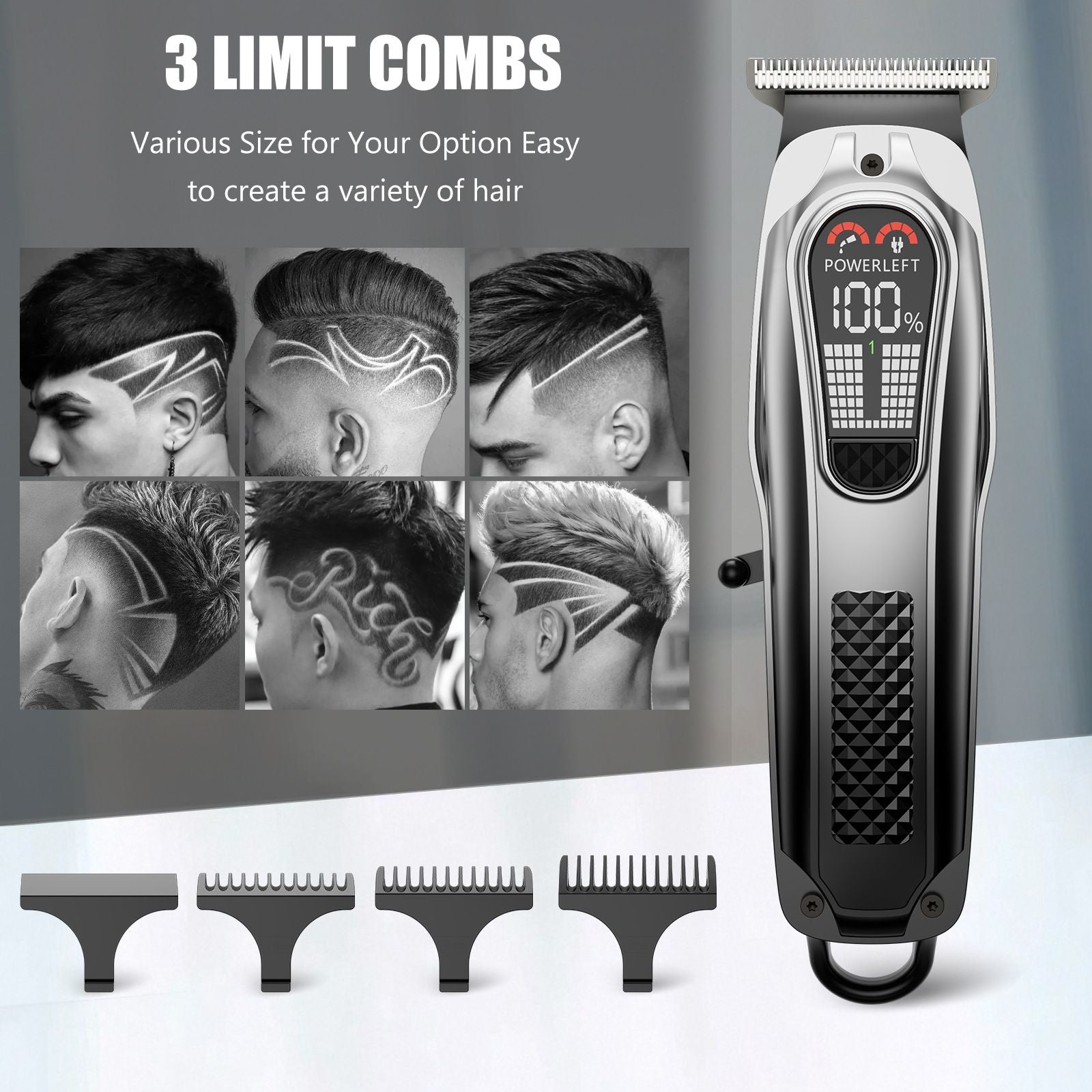 Digital High-Power Hair Clipper