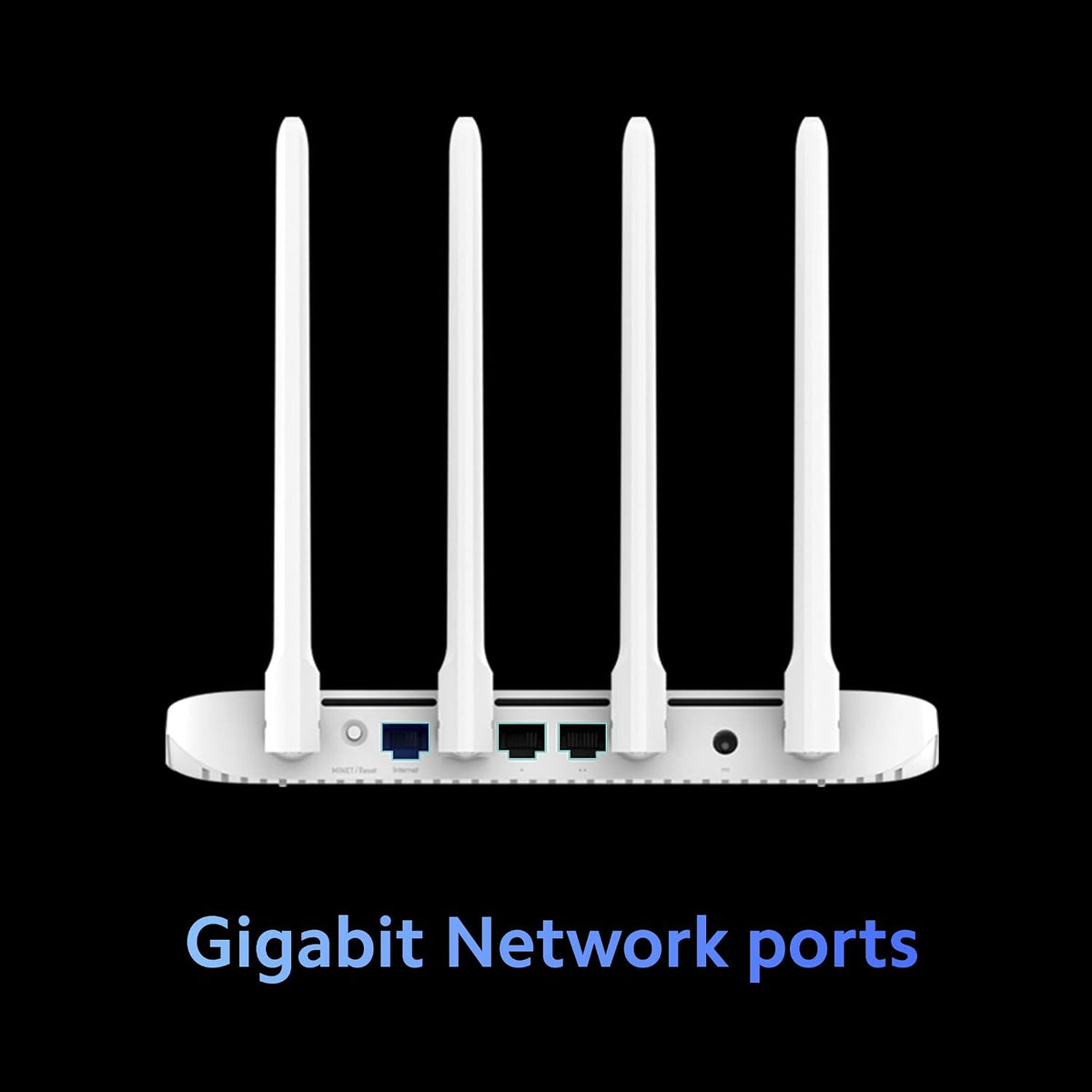 Xiaomi Mi Router 4A Dual-Band Wi-Fi, Gigabit Ports, White