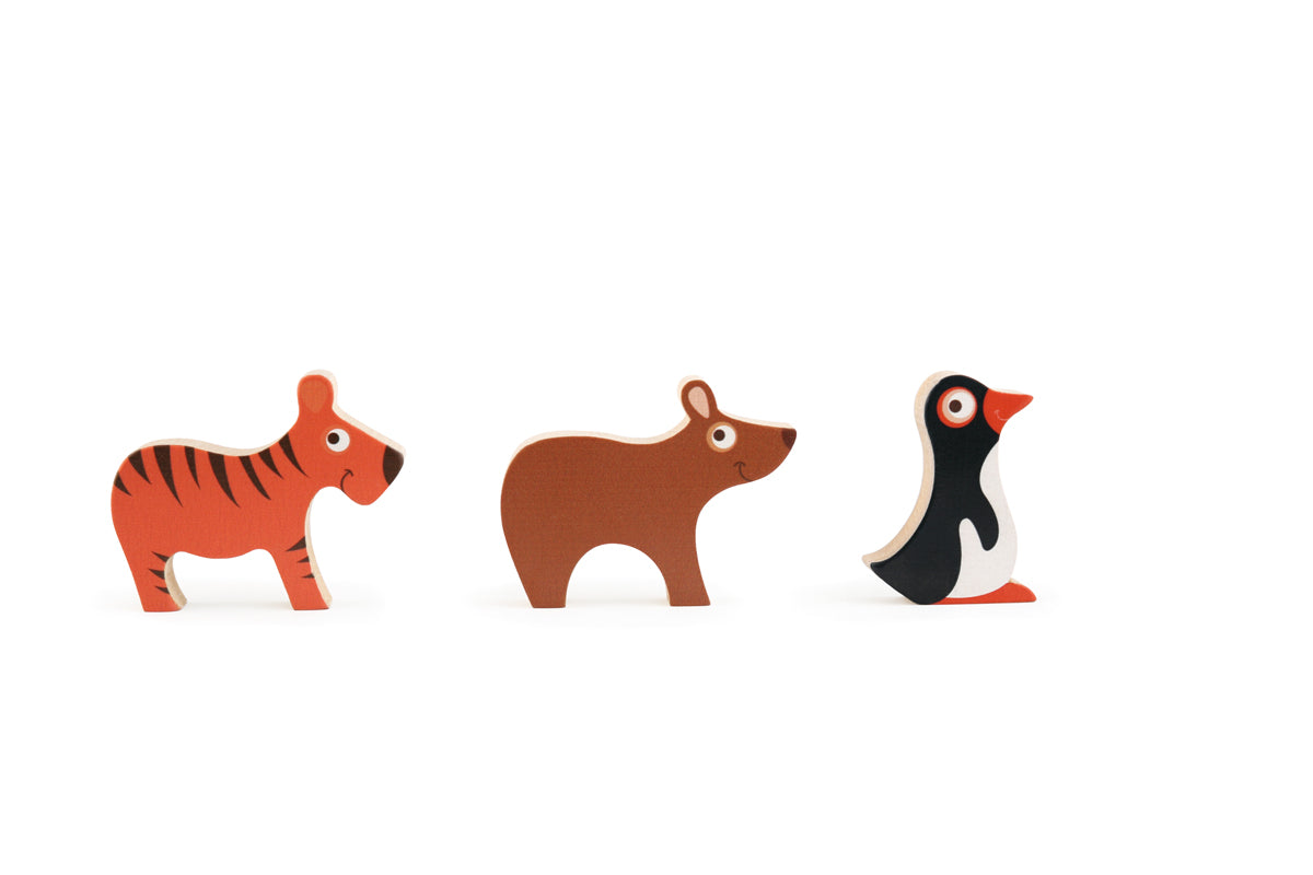 Stacking Tower Animals World
