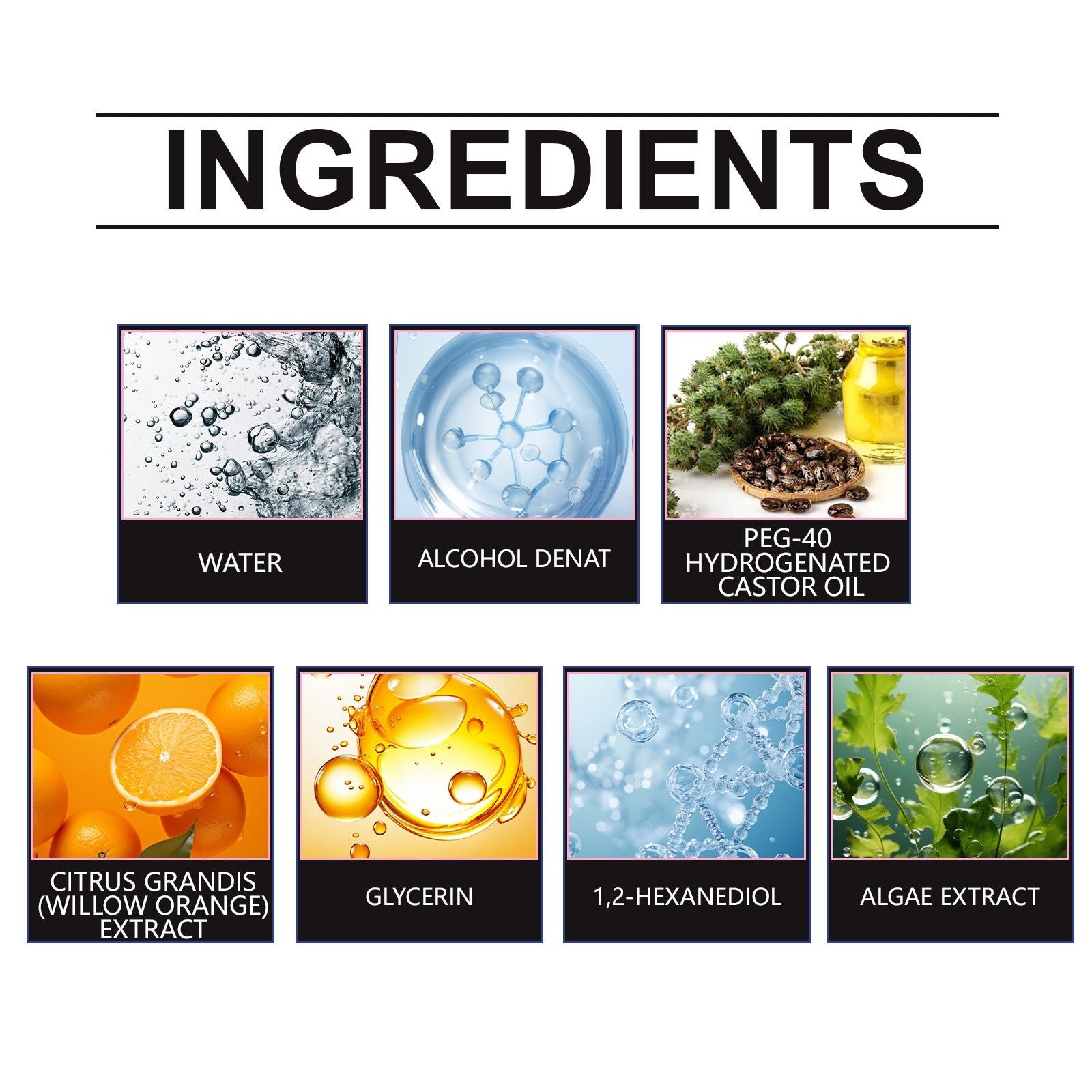 Citrus Air Freshener, Long-Lasting, Portable, Odor Eliminator, Home Fragrance ,100ml