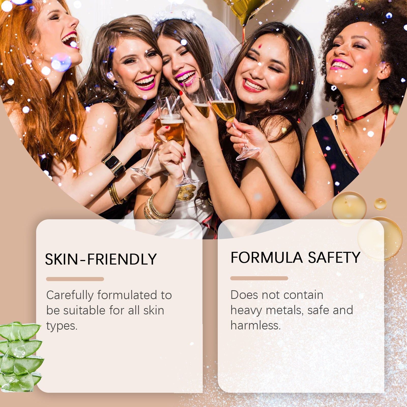 Colorful Shiny Body Lotion, Glitter Powder for Face Hair Body, Party Festival Glam ,50ml