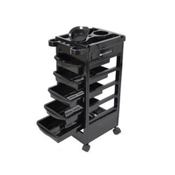 Onetech Salon Trolley, Black Pl-A109