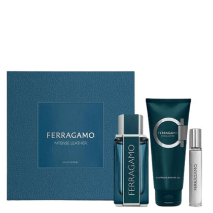 Intense Leather Eau de Parfum 100ml + Shower Gel 100ml + Travel Size 15ml
