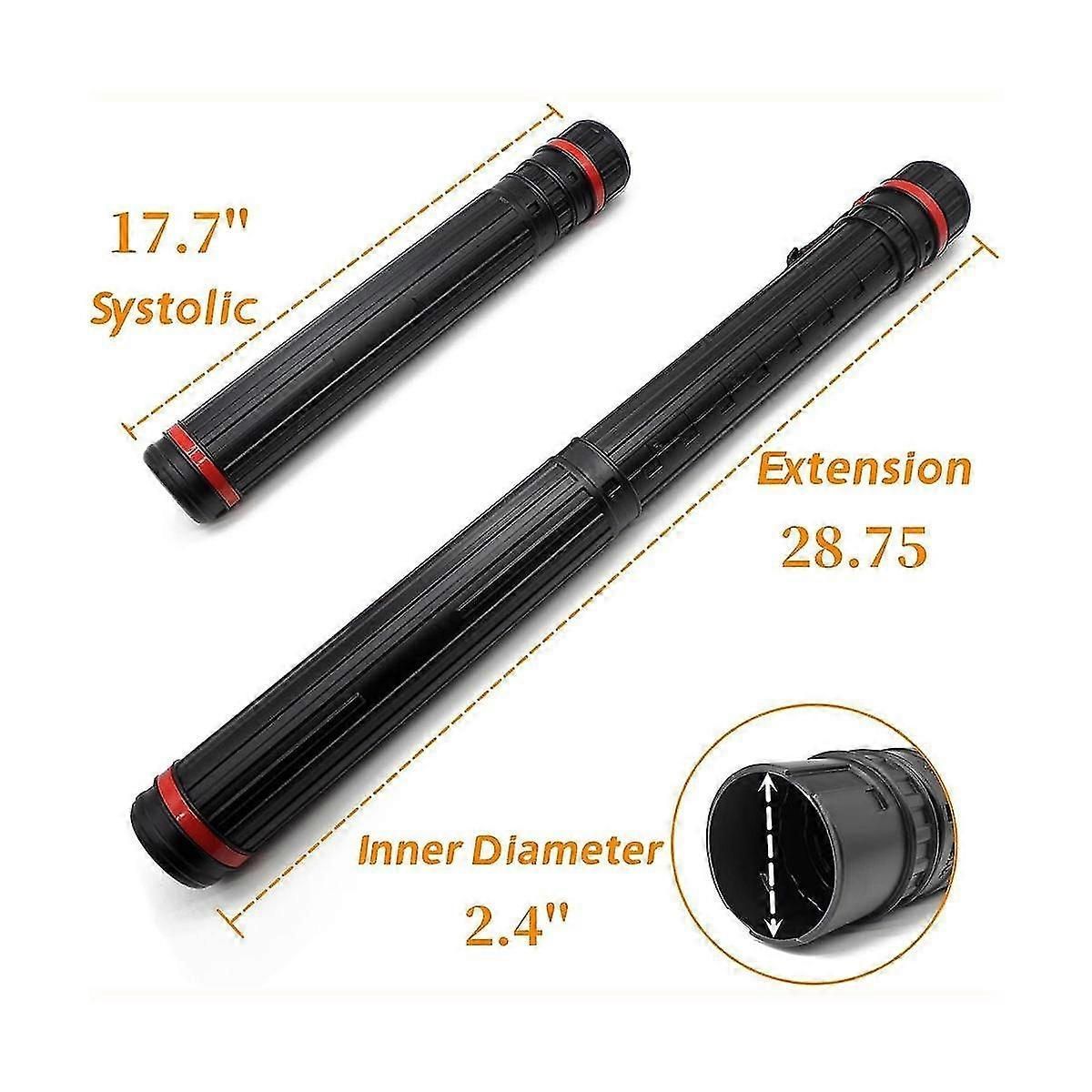 3 Pack Telescoping Poster Tube Set for Documents Art Storage