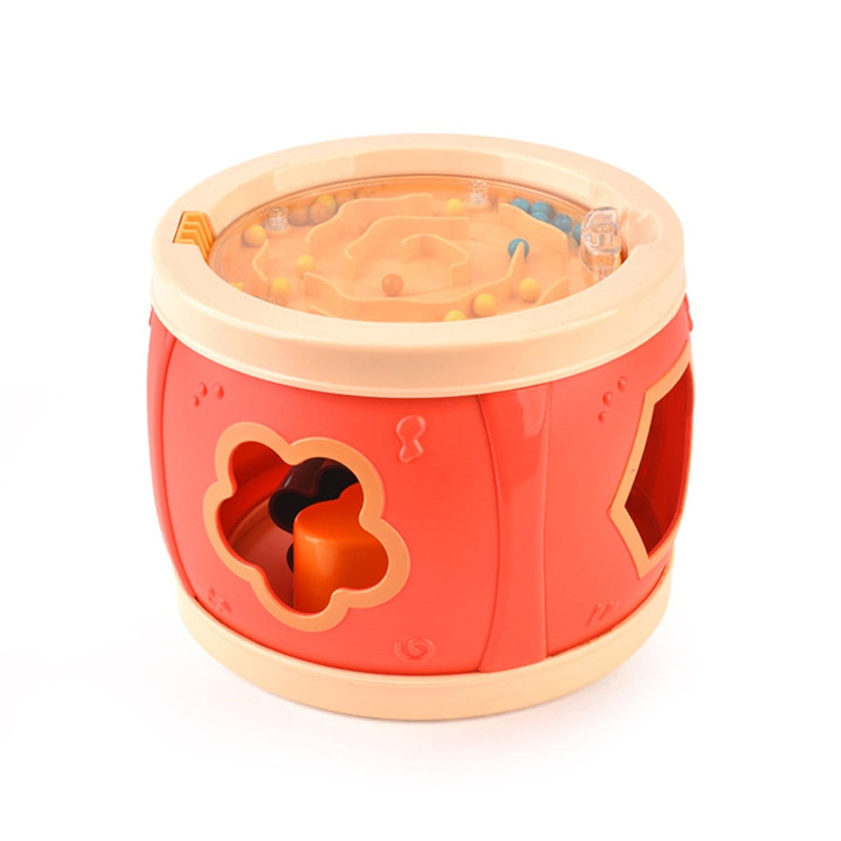 Kids Drum Toy Clapping Drum Music toy Educational Shape Matching Toy Musical Instrument