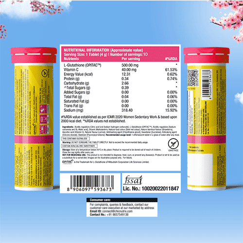Chicnutrix Glow Strawberry & Lemon 10