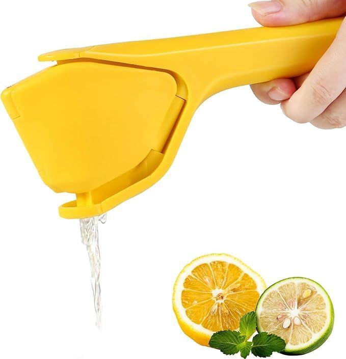 Lemon Squeezer Effortless Manual Flat Lime Juicer Squeezer Hand Citrus Press