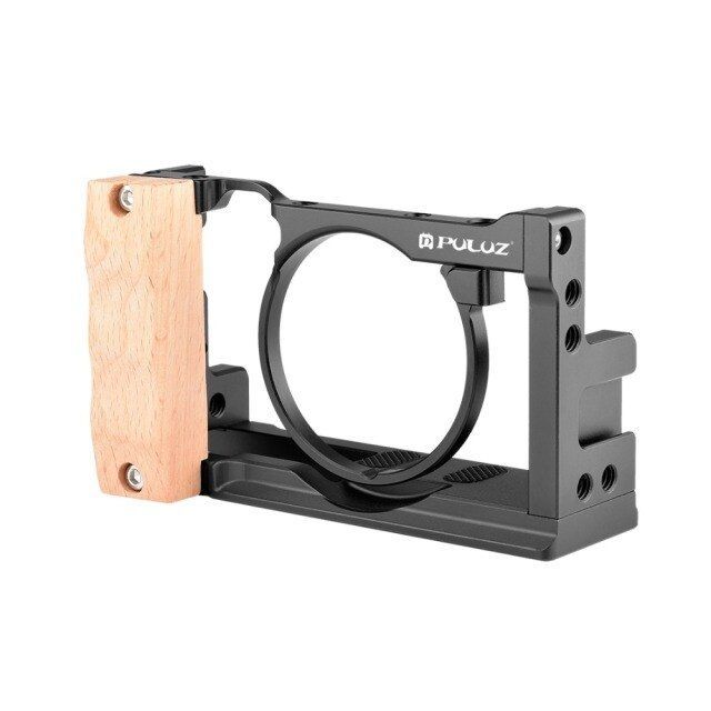 Hungry Video Camera Cage Stabilizer Mounting for Sony Rx100 VI / VII Digital Cam