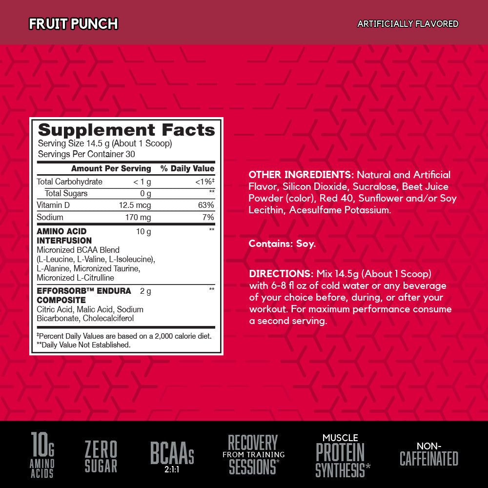 BSN AMINO X 30 SERVINGS FRUIT PUNCH