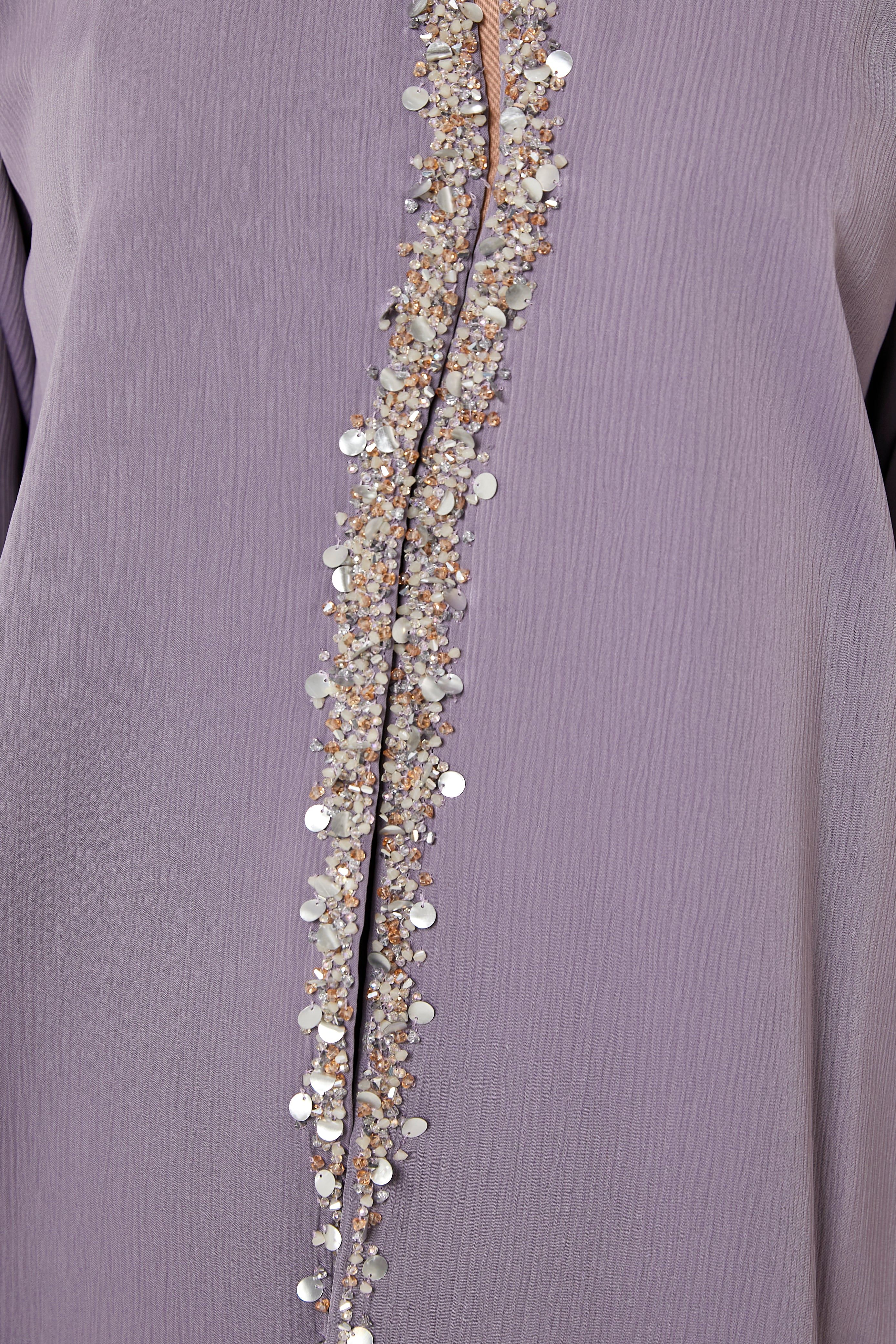 MOiSTREET Purple Zoom Top and Pants Set