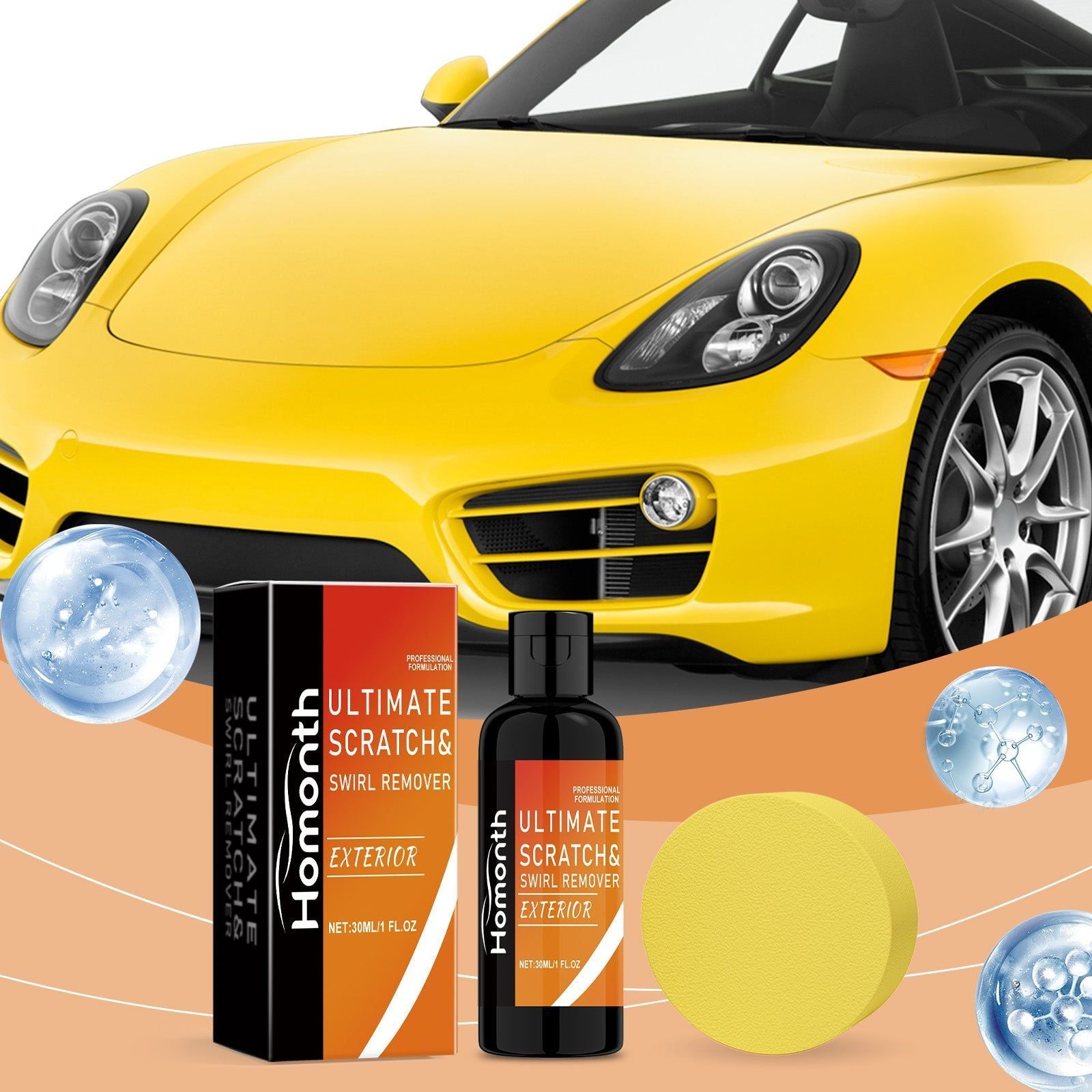 Car Scratch Remover, Fast Paint Repair, Scratch Removal, Car Polishing, Auto Body Restoration ,1set