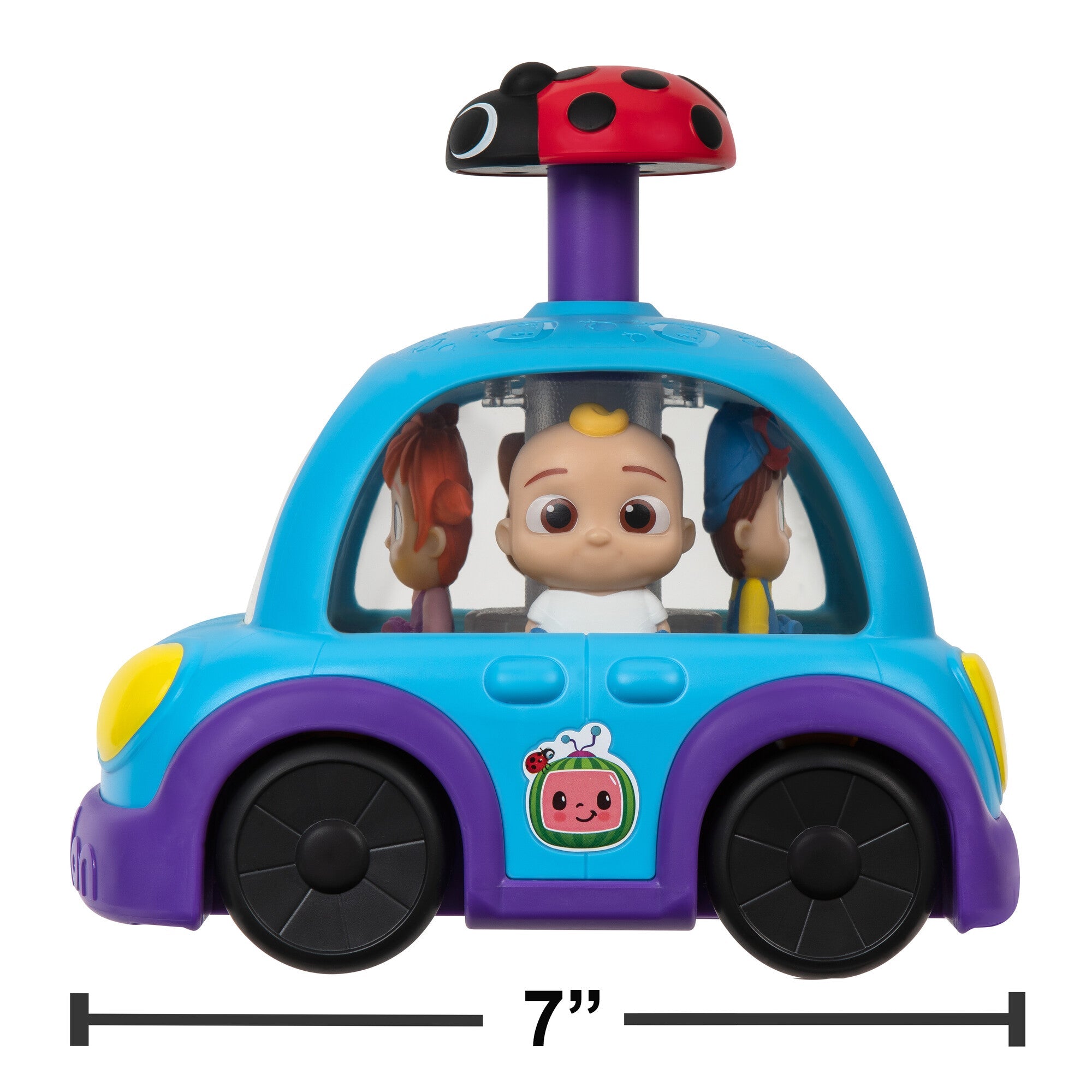 CoComelon Push 'N Sing Family Car – JJ, TomTom, YoYo & Bingo