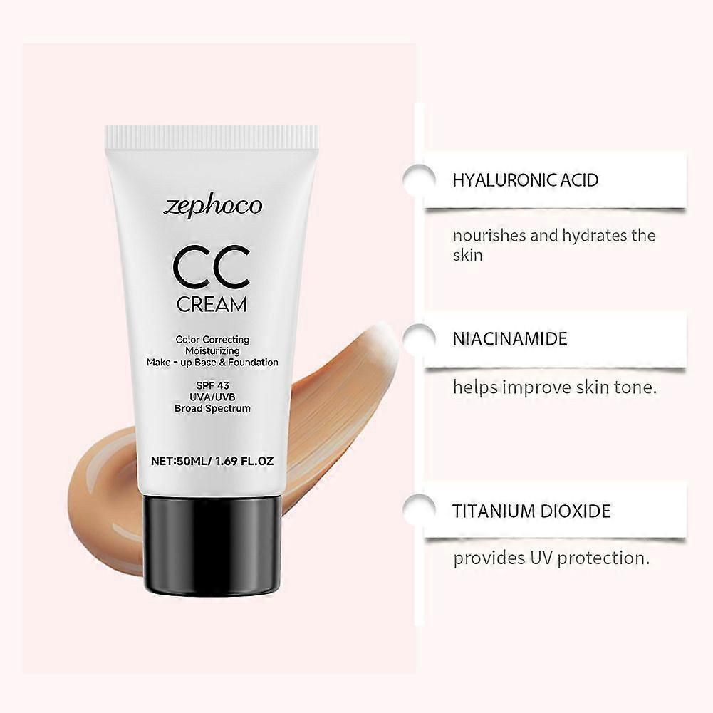 CC Cream SPF43 with Color Correcting and Full Coverage