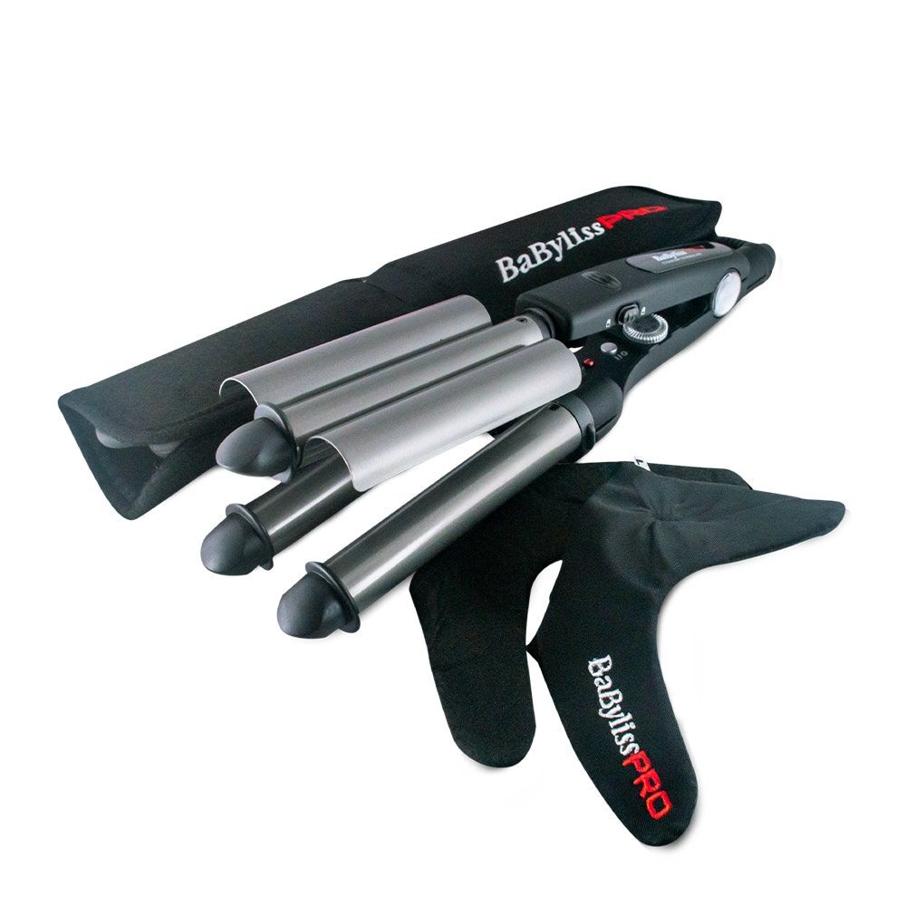Babyliss Pro Triple Barrel Waver Large, 19 & 22mm