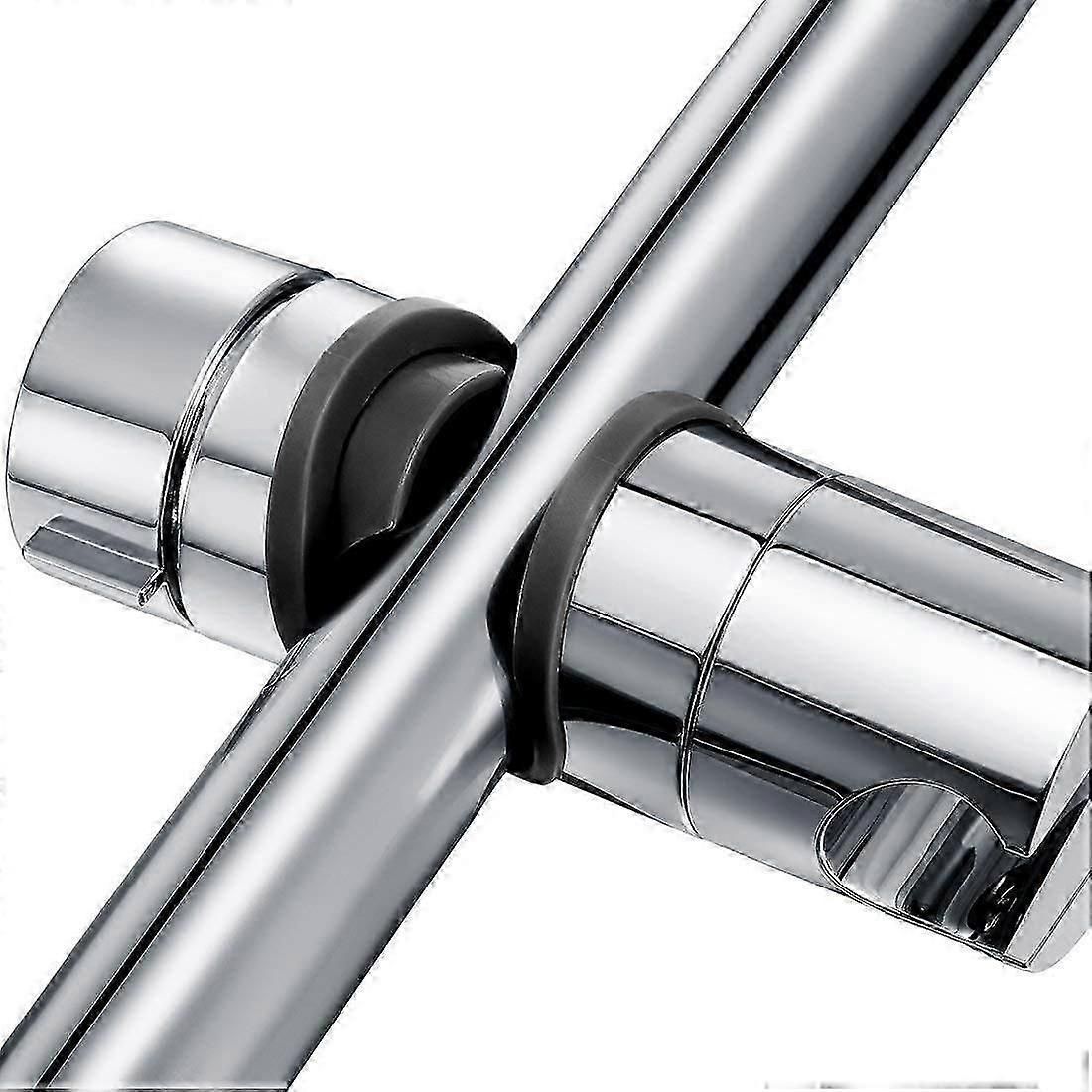 Movable Shower Slide Socket Holder 360 Degree Adjustment Suitable For 18-25mm Round Tube