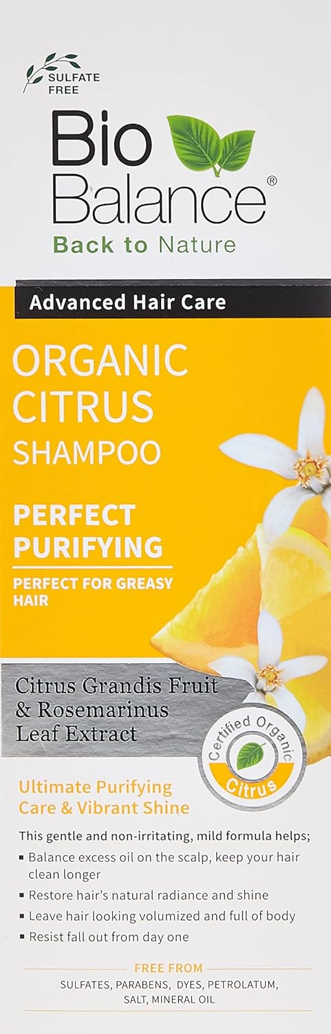 شامبو Biobalance Org Citrus للشعر الدهني 330 مل