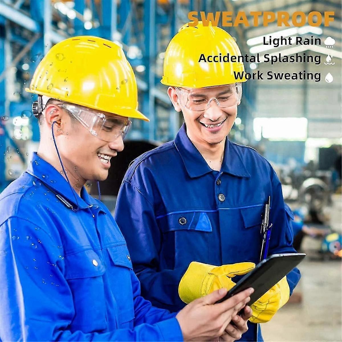 Bluetooth Noise Reduction Ear Plugs for Construction and Loud Work Areas