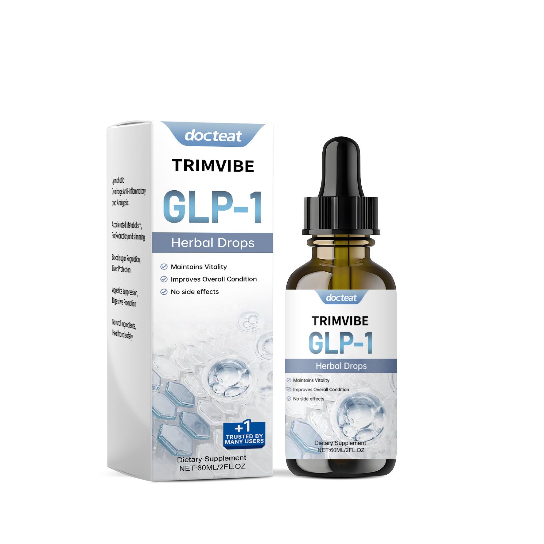 Boost Your Body Care with Herbal Vitality Drops, Support Digestion and Blood Sugar ,60ml