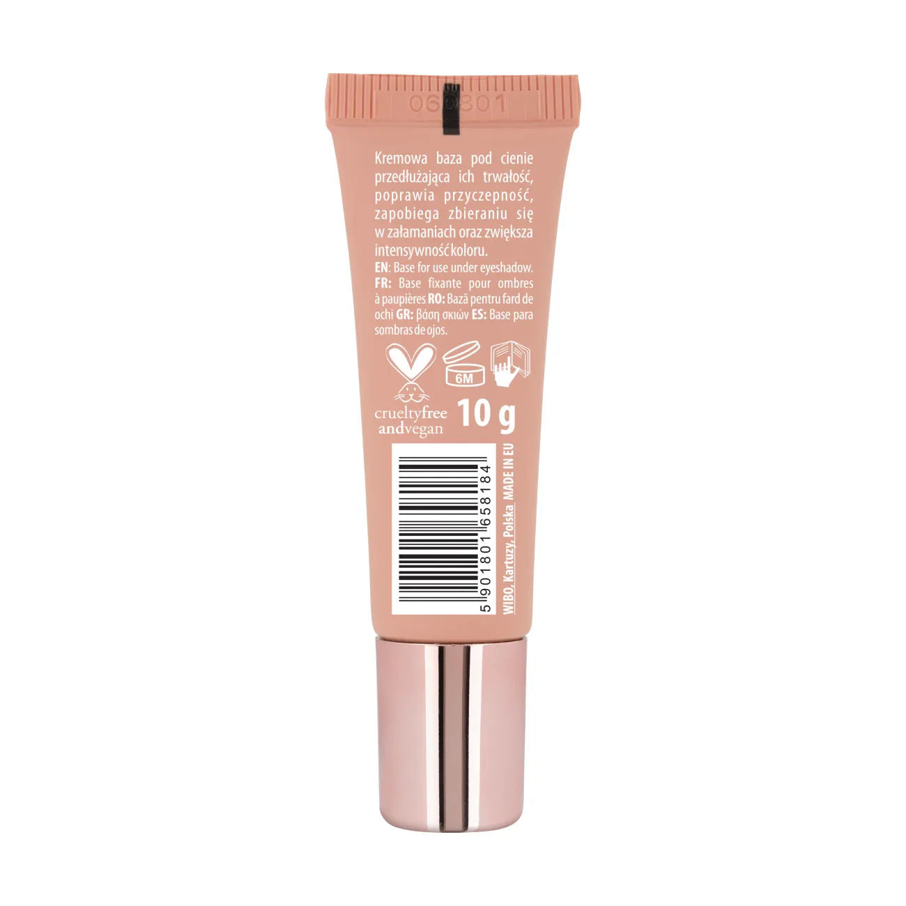 NAM Creamy Eyeshadow Base, Vegan Nourishing Eyeshadow Primer, 10gm