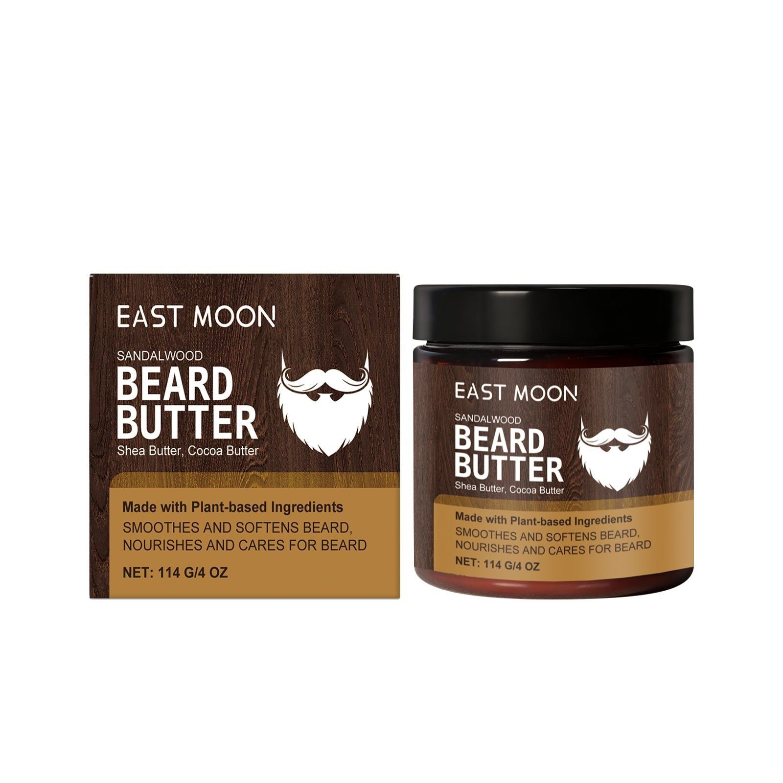 Beard Care Cream, Daily Moisturizer, Soft, Hydrating, Frizz Control ,114g