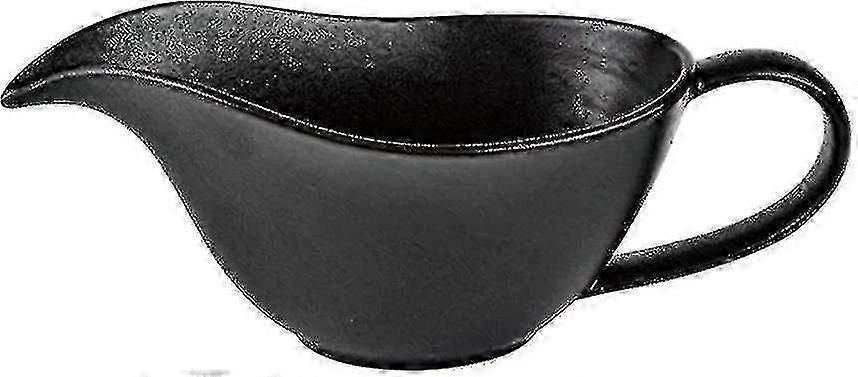 Classic Porcelain Easy Pour Gravy Sce Boat Creamer Pitcher. 7 Oz