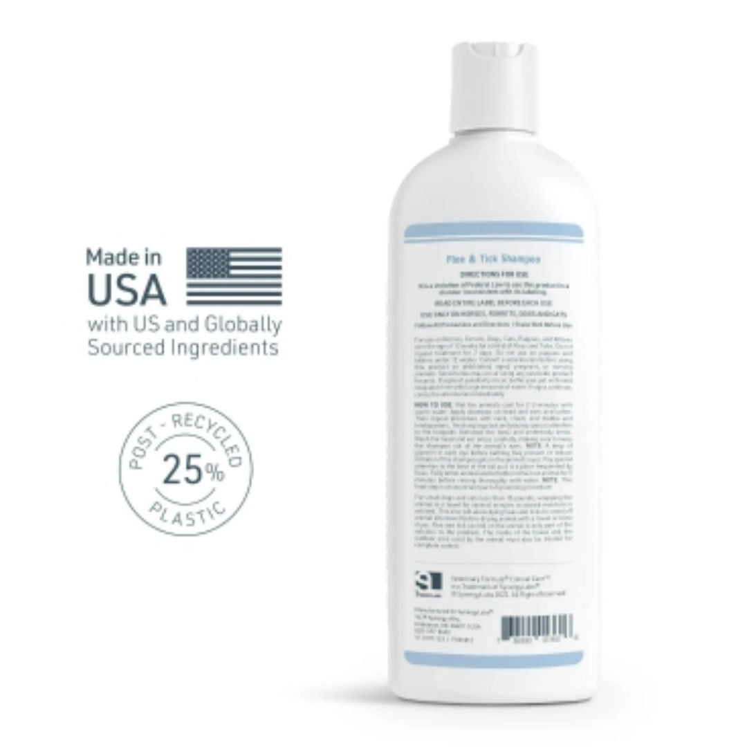 Synergy Labs Veterinary Formula Clinical Care Flea & Tick Shampoo, 473ml
