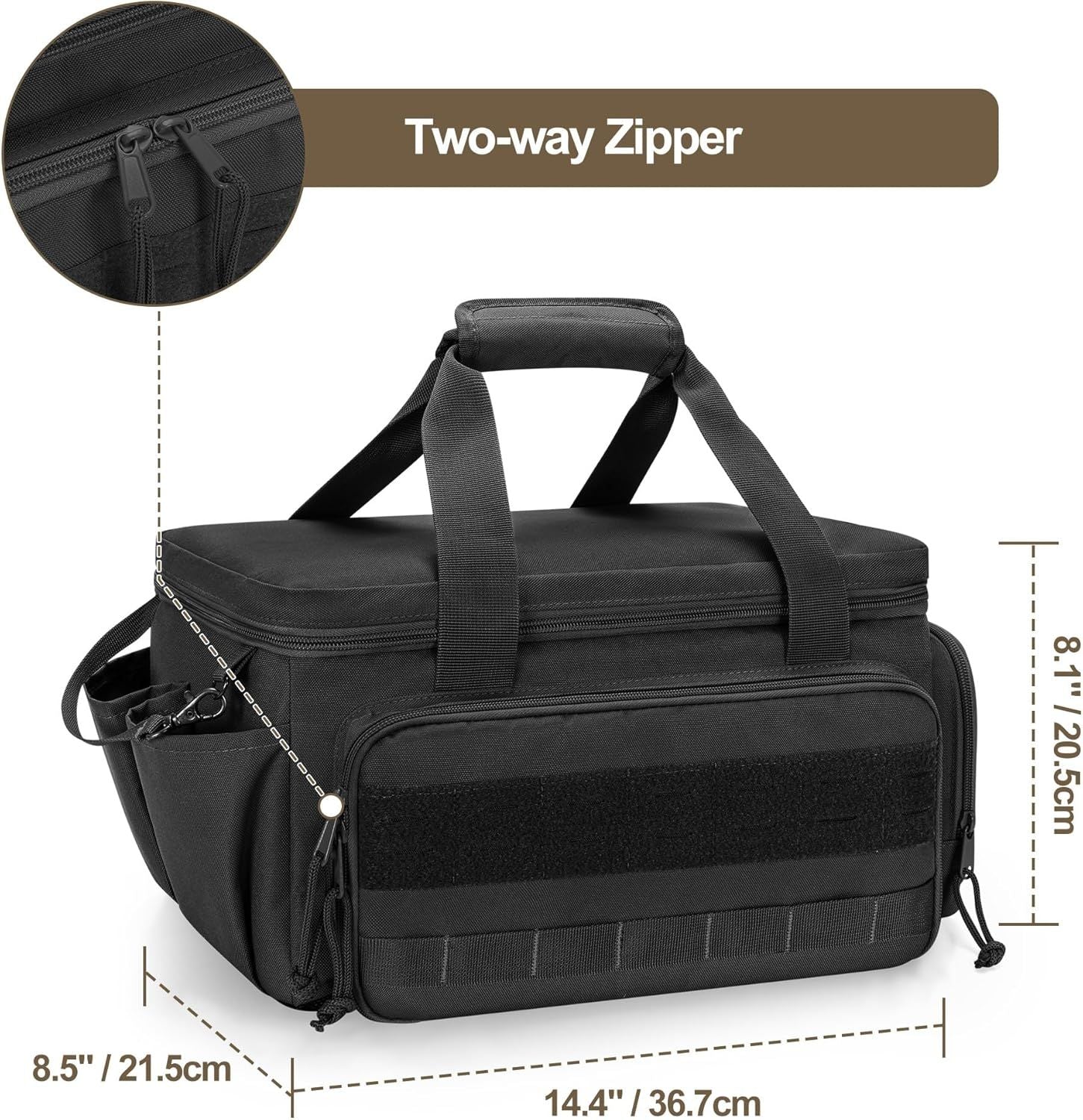 Tool Bag Hand Tool Storage Organizer Multi Functional Work Tote  for Men