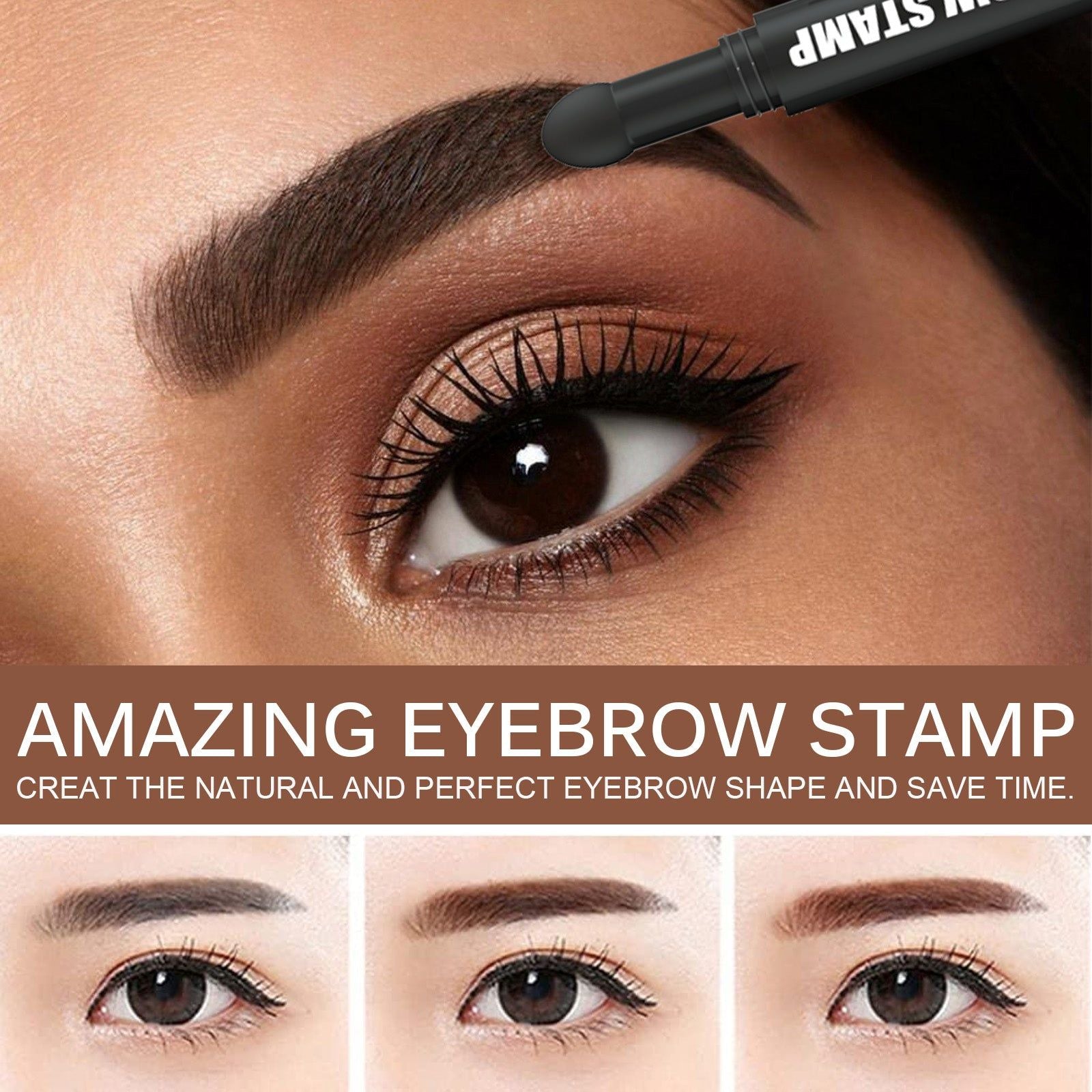 Brow Print Eyebrow Pencil Kit, Natural Hairline, Waterproof, Easy Makeup, Perfect Brows ,3g