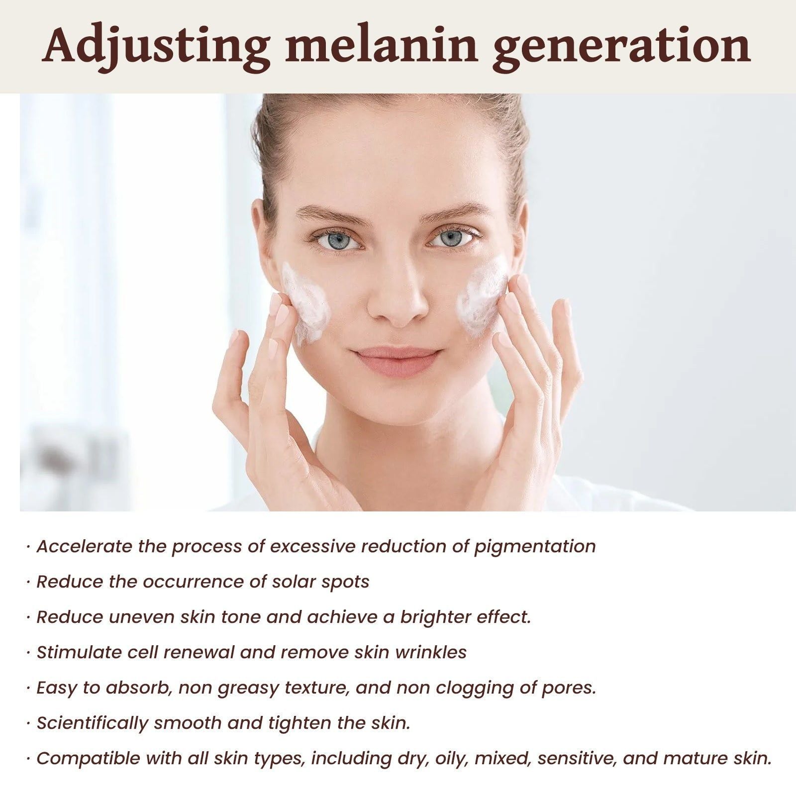 Anti-poignant Probiotic SPF 50 Day Cream, Brightening, Waterproof, Skin-Repair, UV Protection ,50ml