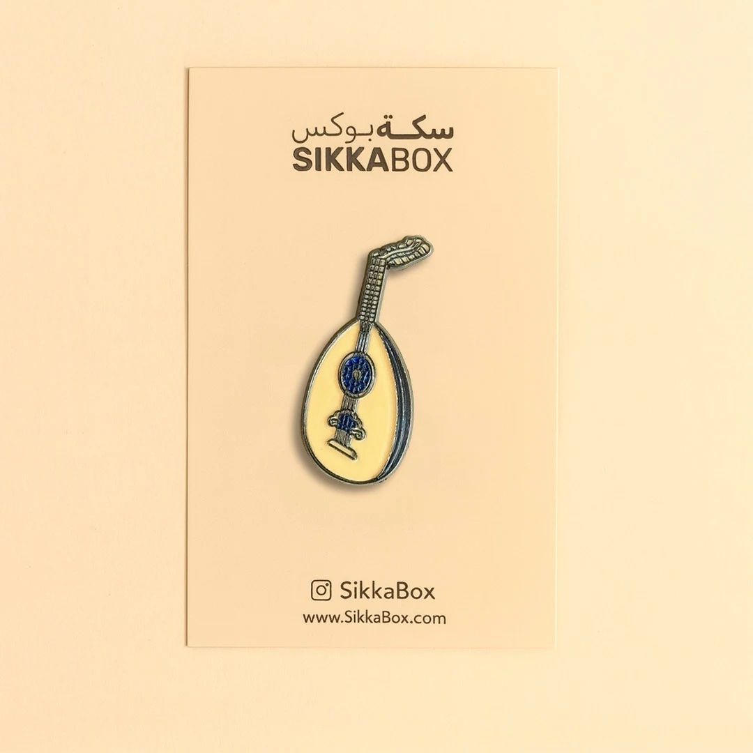Oud عود Metal Sticker