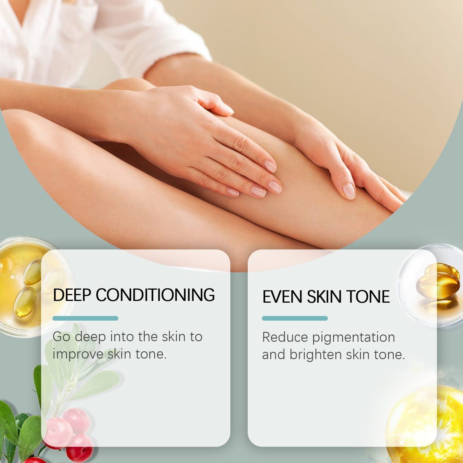 Body Care Cream for Skin Brightening and Firming, Moisturizing, Pigmentation Removal ,50g