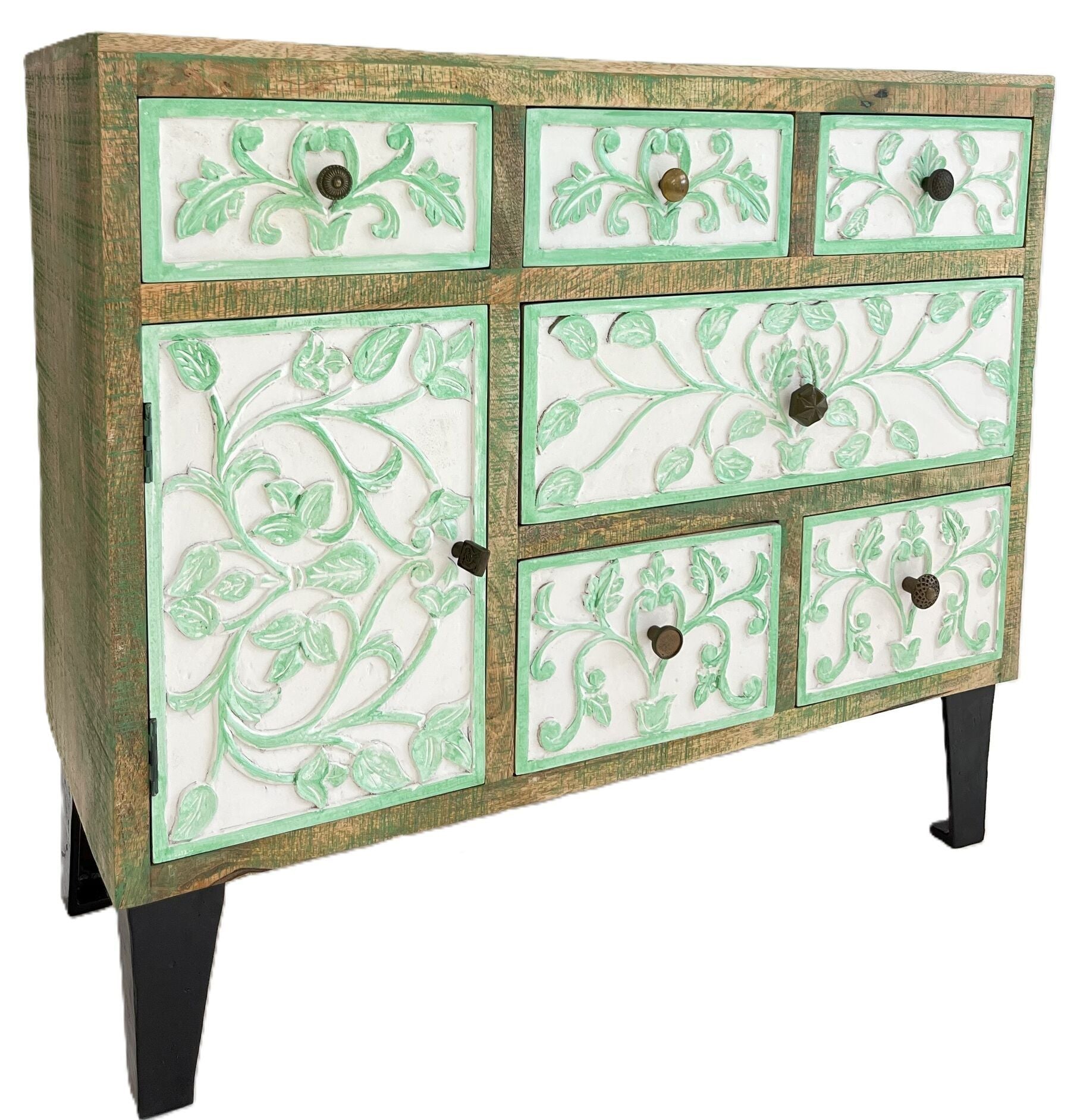 Krisna Green Accent Chest #KA3136