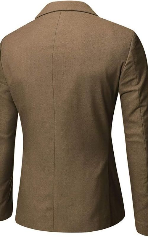 Brown Coat Pant Vest Tuxedo, Elegant Formal Attire for Weddings, Ideal Gift